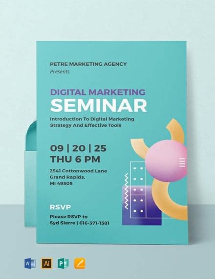 17+ Seminar Invitation Templates .